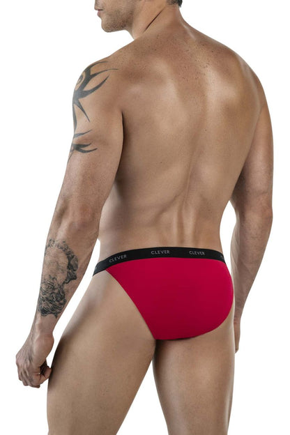 Clever Moda Men's Underwear 1867 Tokio Bikini Color Red
