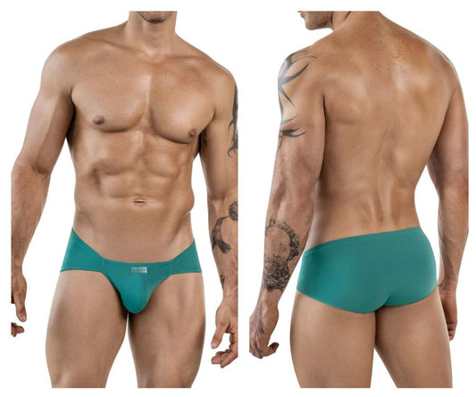 Clever Moda Men's Underwear 1870 Audaz Bikini Color Green
