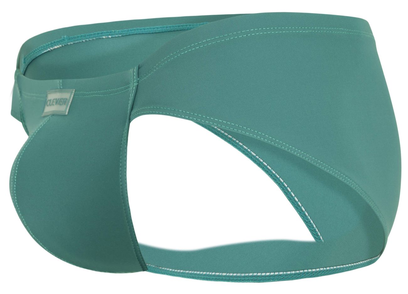 Clever Moda Men's Underwear 1870 Audaz Bikini Color Green