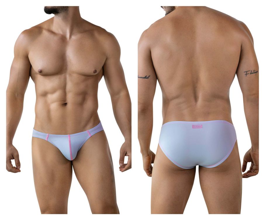 Clever Moda Men's Underwear 2005 Raices Briefs Color Light Blue