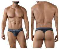 Raw Dark Gray Thong - view 1