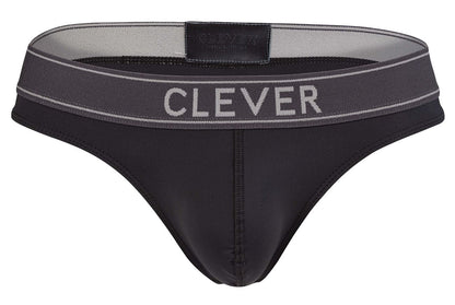 Clever Moda Men's Underwear 2008 Raw Thongs Color Dark Gray