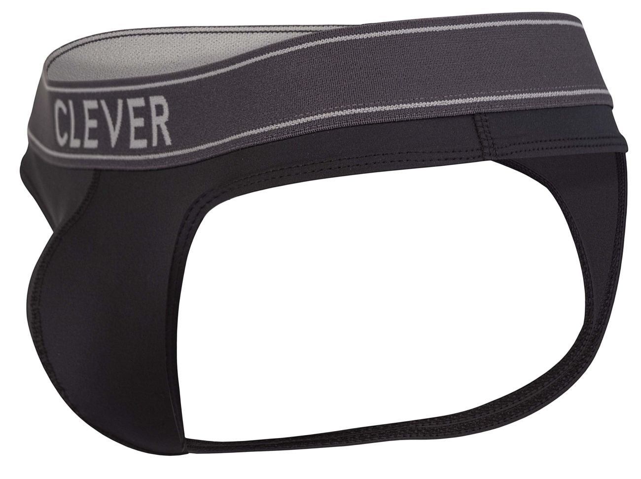 Clever Moda Men's Underwear 2008 Raw Thongs Color Dark Gray