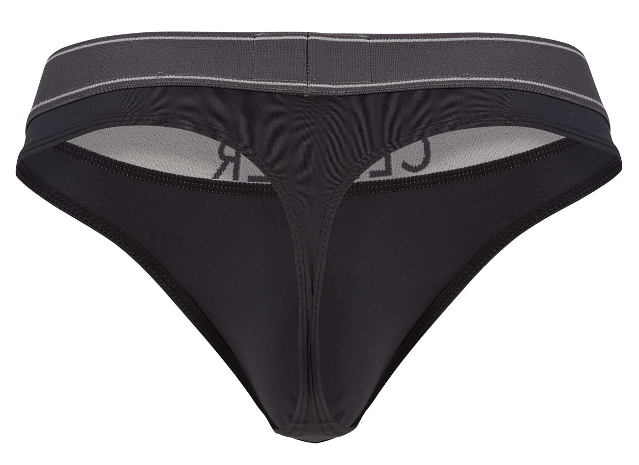 Clever Moda Men's Underwear 2008 Raw Thongs Color Dark Gray