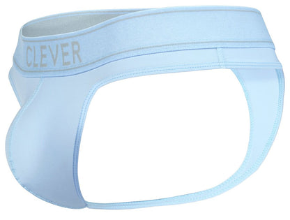 Clever Moda Men's Underwear 2008 Raw Thongs Color Light Blue