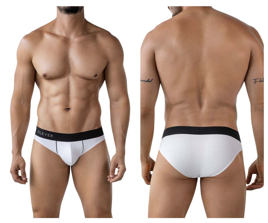 Clever Moda Men's Underwear 2012 Origen Briefs Color White