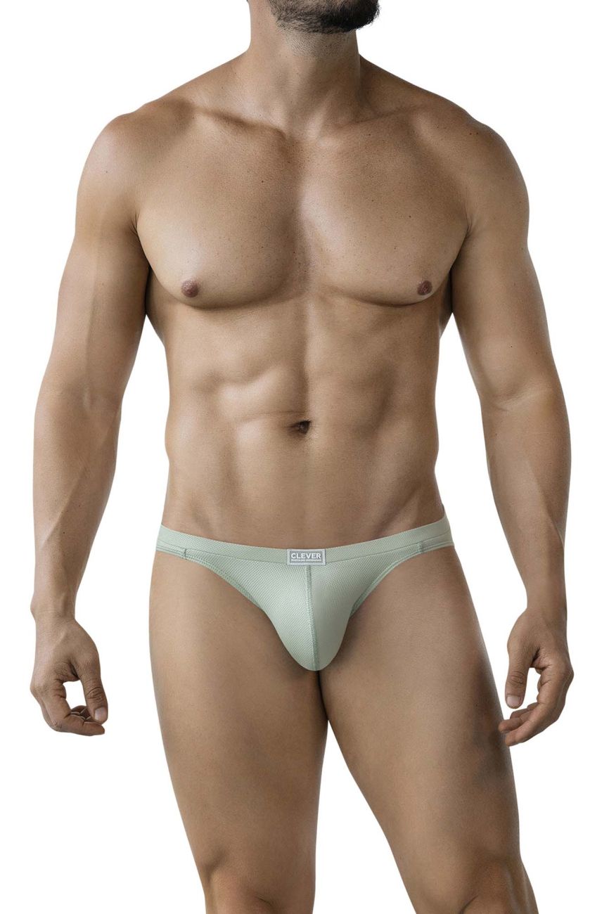 Clever Moda Men's Underwear 2014 Reto Briefs Color Green