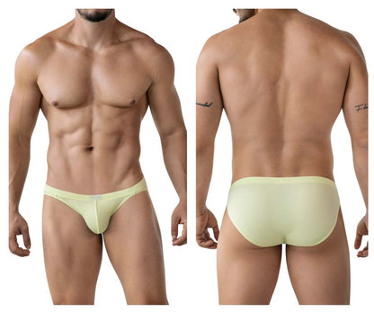 Clever Moda Men's Underwear 2014 Reto Briefs Color Light Yellow