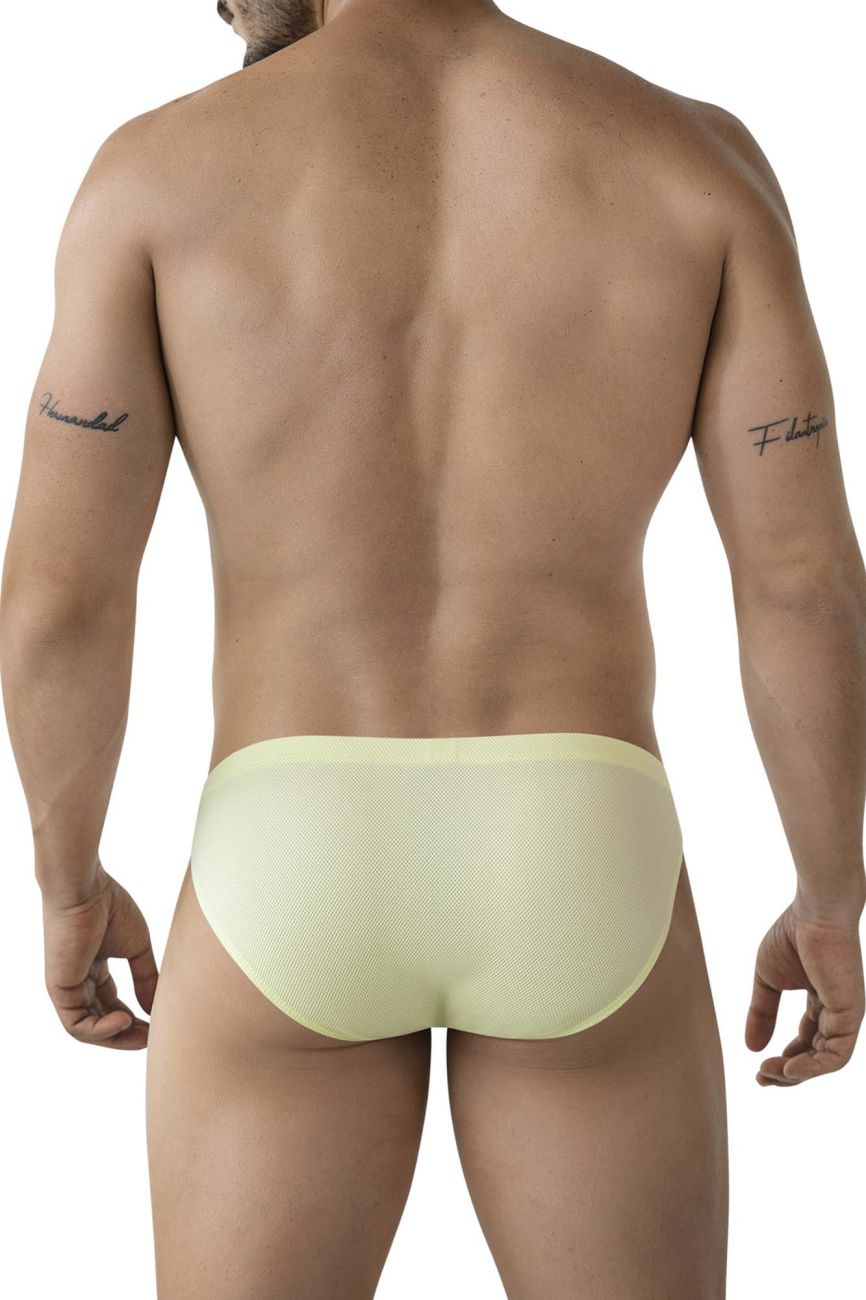 Clever Moda Men's Underwear 2014 Reto Briefs Color Light Yellow