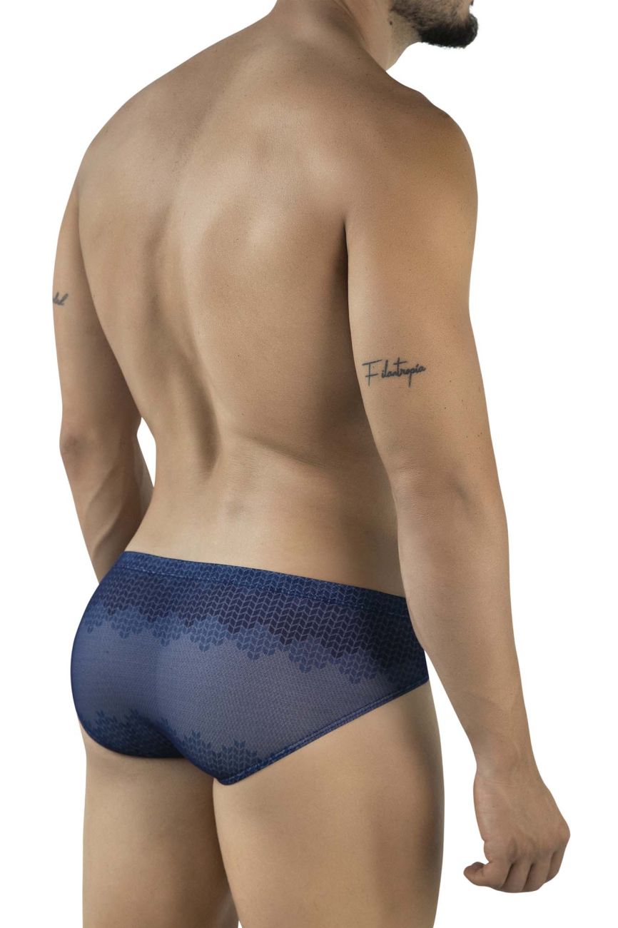 Clever Moda Men's Underwear 2016 Mosaico Briefs Color Dark Blue