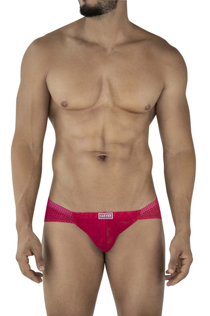 Clever Moda Men's Underwear 2016 Mosaico Briefs Color Red