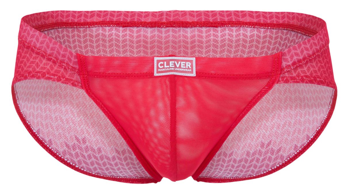 Clever Moda Men's Underwear 2016 Mosaico Briefs Color Red