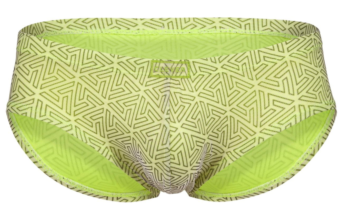 Clever Moda Neon Briefs - Green