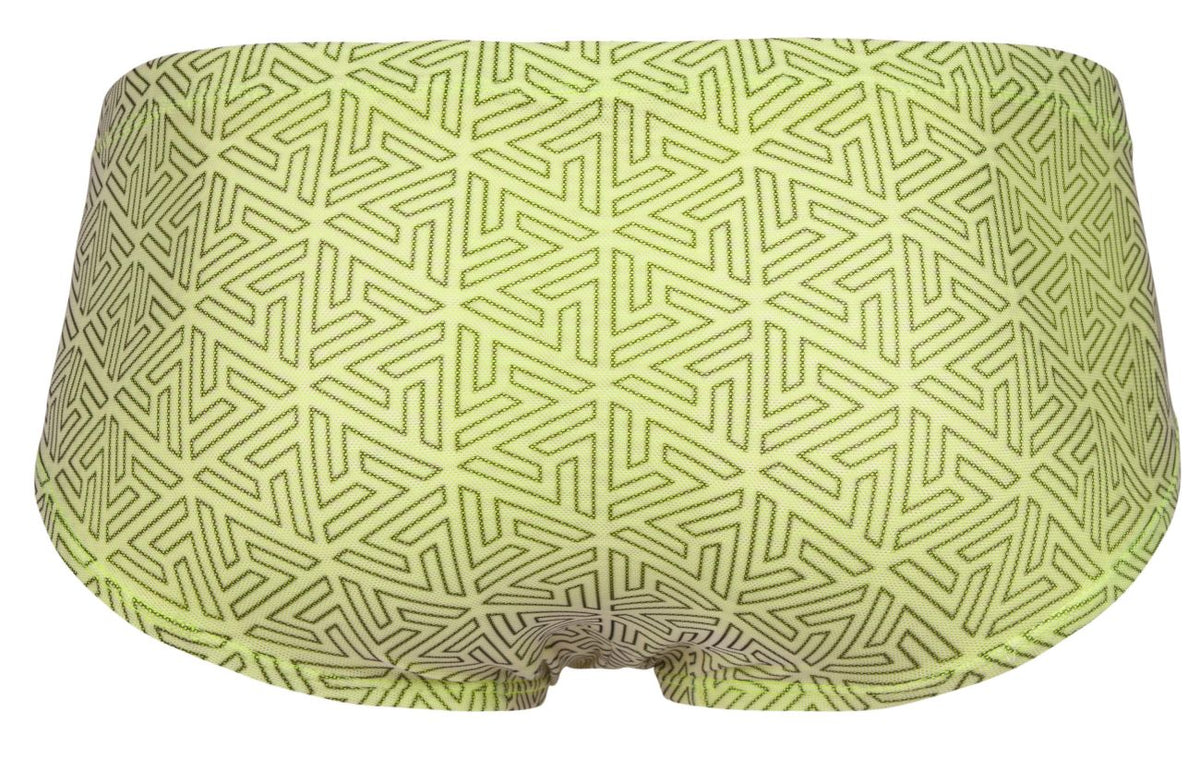 Clever Moda Neon Briefs - Green