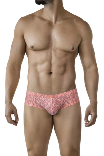 Clever Moda Men's Underwear 2017 Neon Briefs Color Orange
