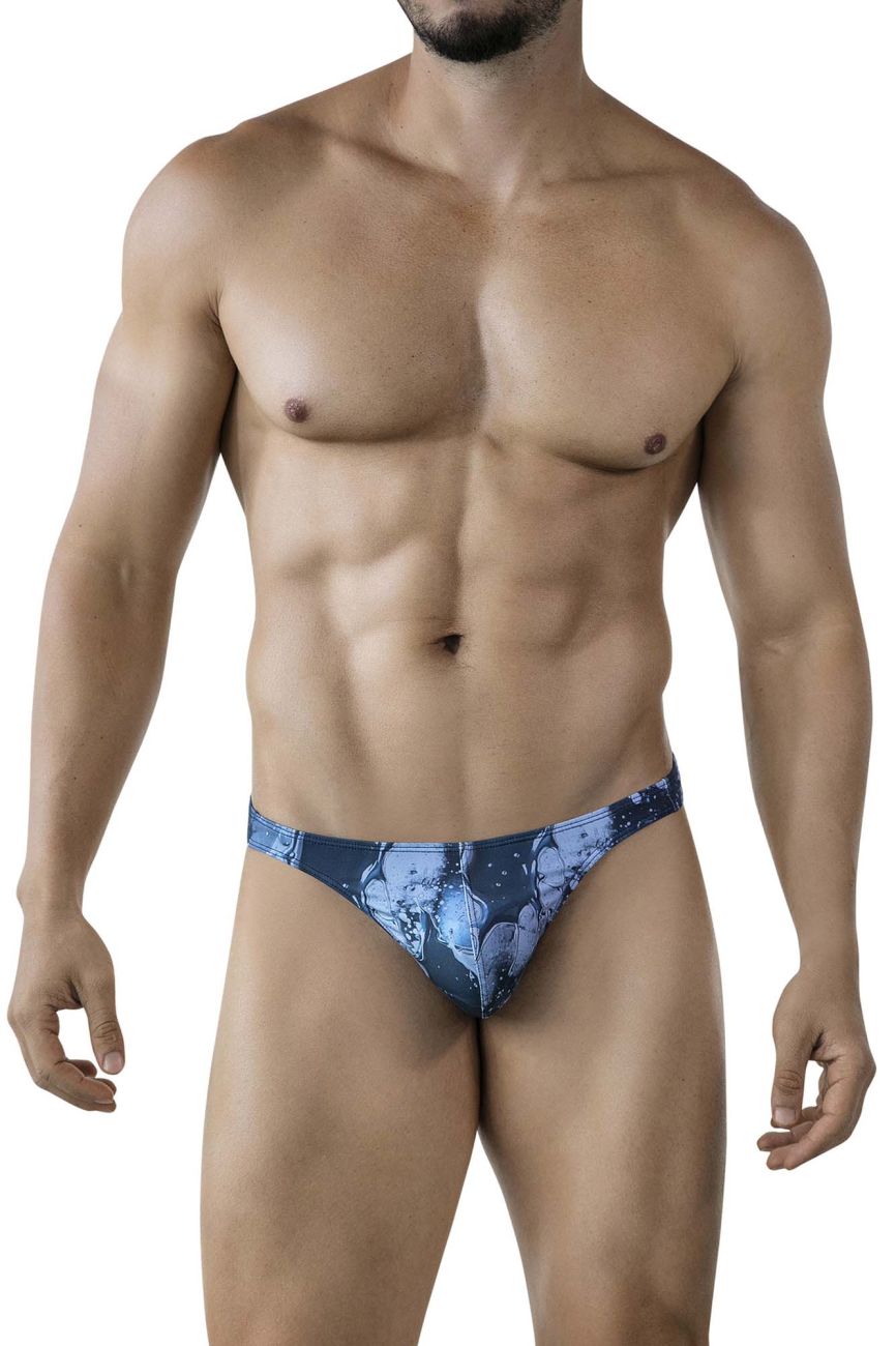 Clever Moda Men's Underwear 2020 Galia Thongs Color Dark Blue