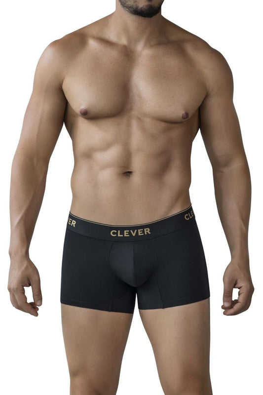 Clever Moda Men's Underwear 2026 Valladolid Trunks Color Black