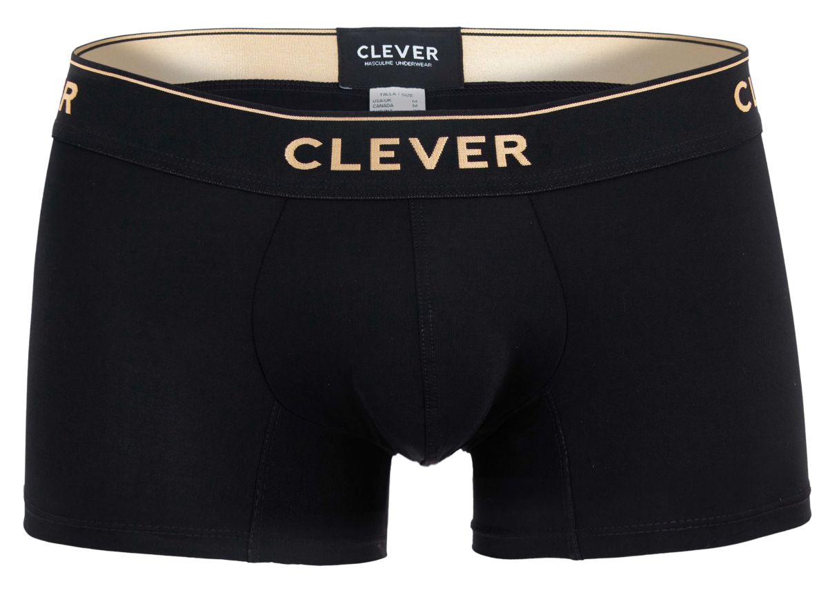 Clever Moda Men's Underwear 2026 Valladolid Trunks Color Black