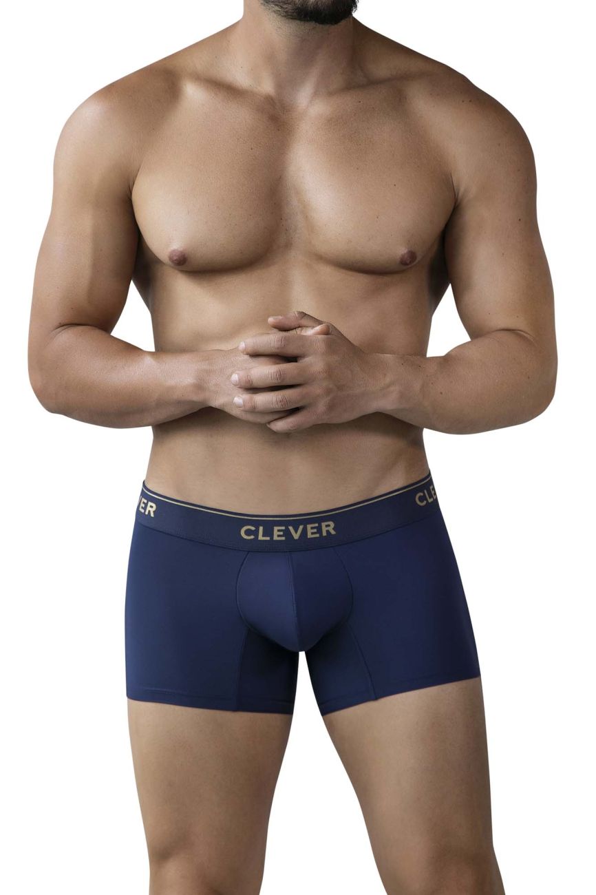 Clever Moda Men's Underwear 2026 Valladolid Trunks Color Dark Blue