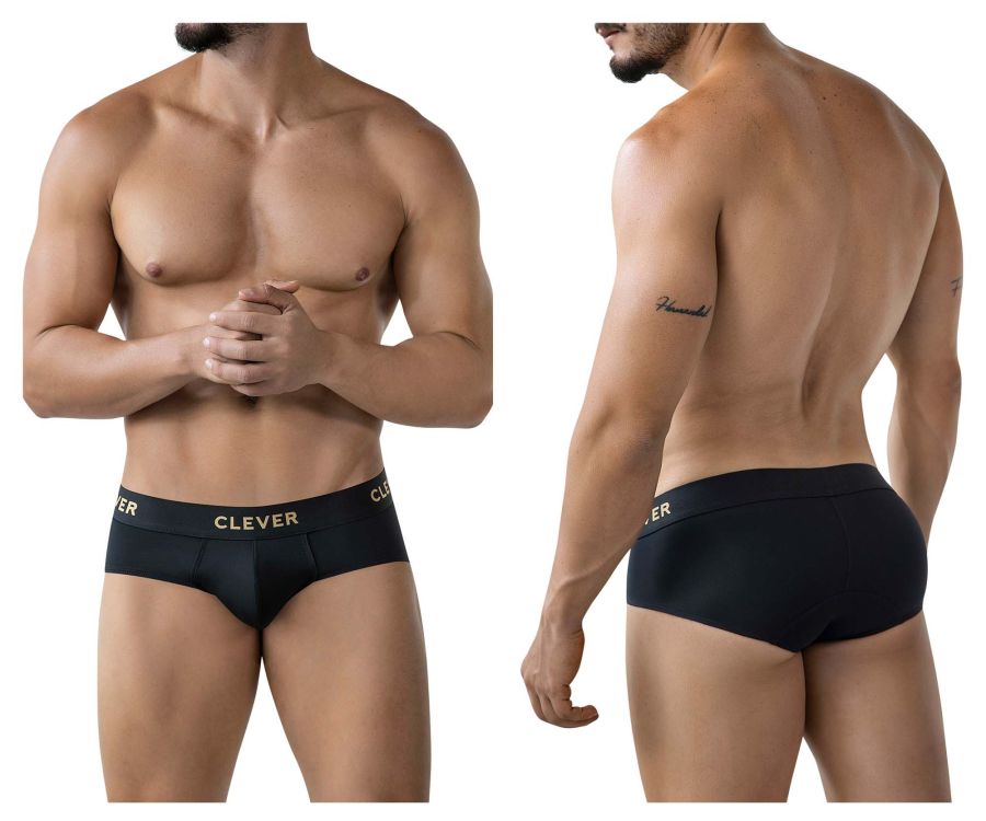 Clever Moda Men's Underwear 2028 Valladolid Briefs Color Black