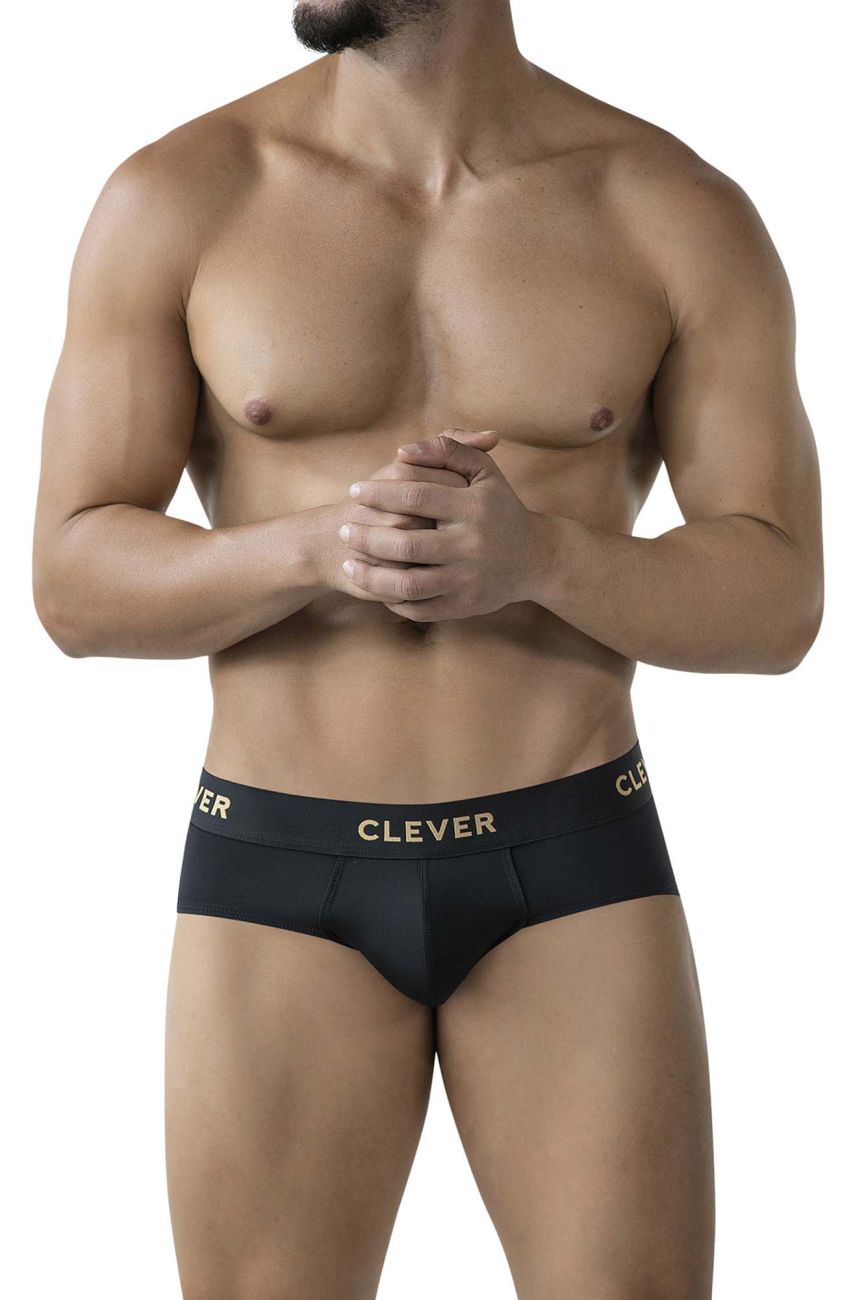 Clever Moda Men's Underwear 2028 Valladolid Briefs Color Black