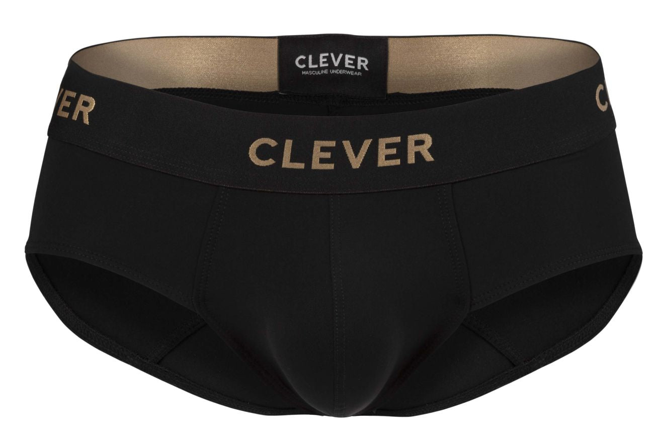 Clever Moda Men's Underwear 2028 Valladolid Briefs Color Black