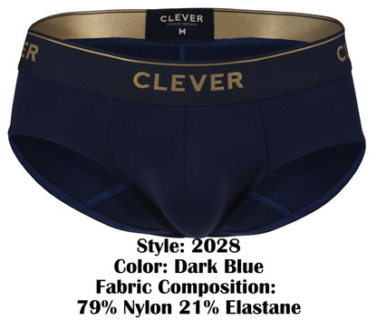 Clever Moda Men's Underwear 2028 Valladolid Briefs Color Dark Blue