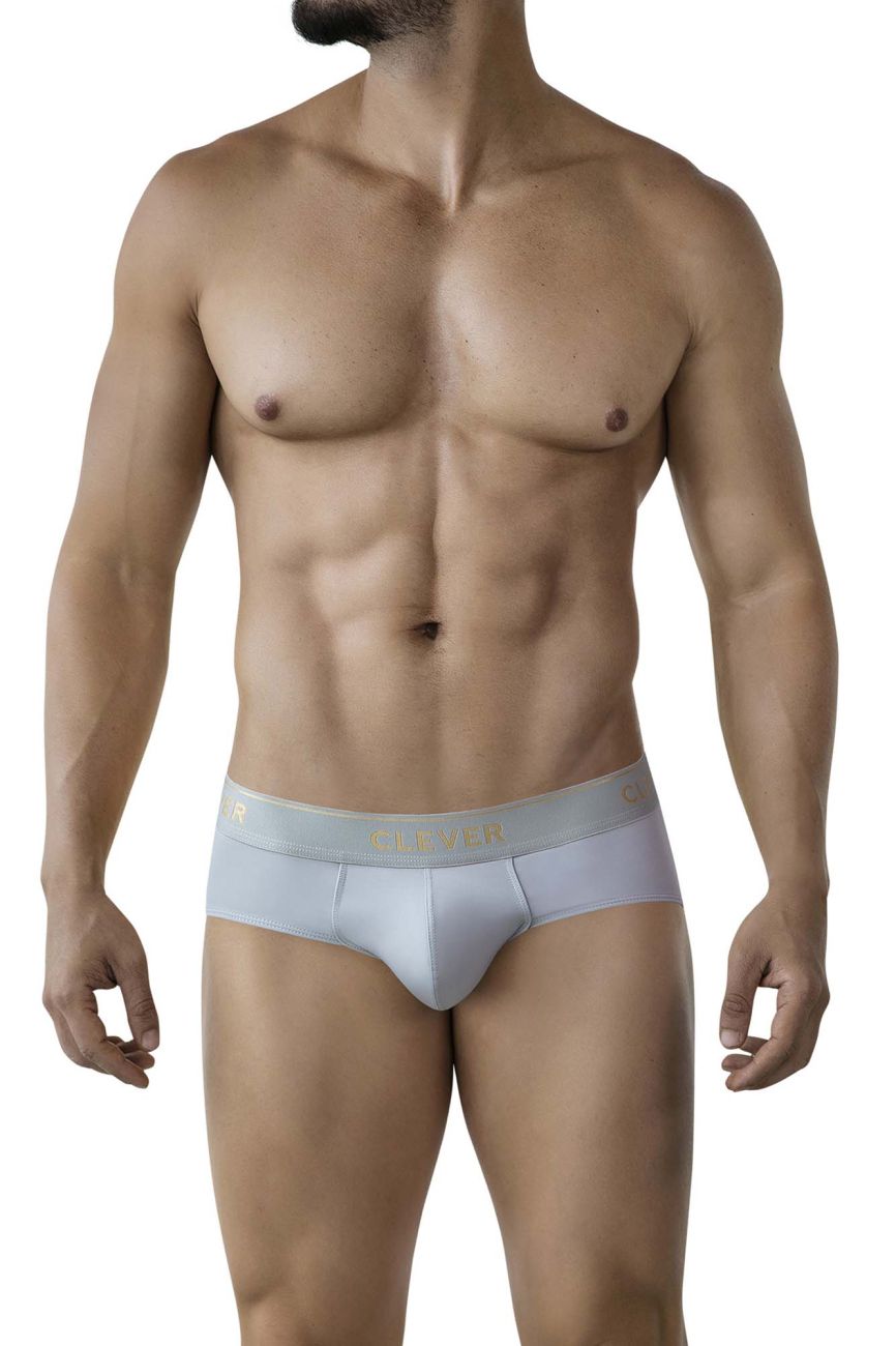 Clever Moda Men's Underwear 2028 Valladolid Briefs Color Gray