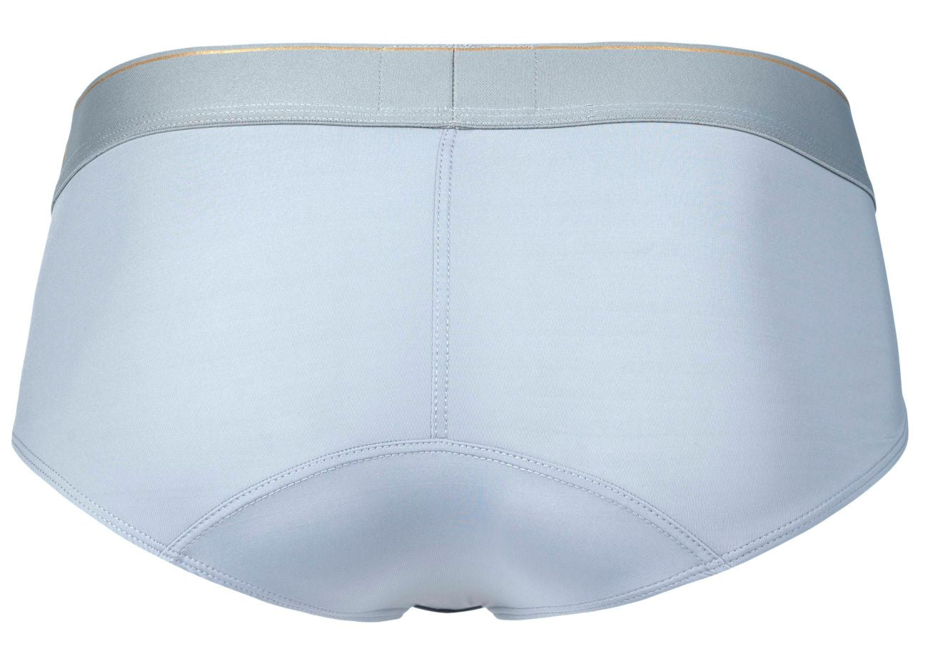 Clever Moda Men's Underwear 2028 Valladolid Briefs Color Gray