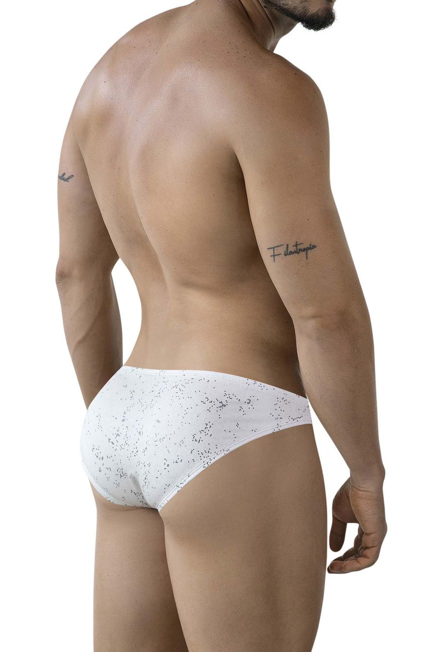 Clever Moda Galaxy Briefs - White