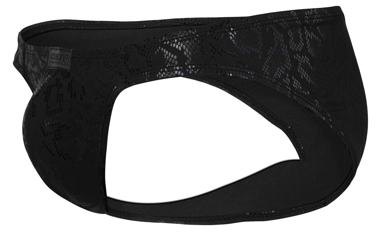 Clever Moda Men's Underwear 2040 Luxe Briefs Color Black