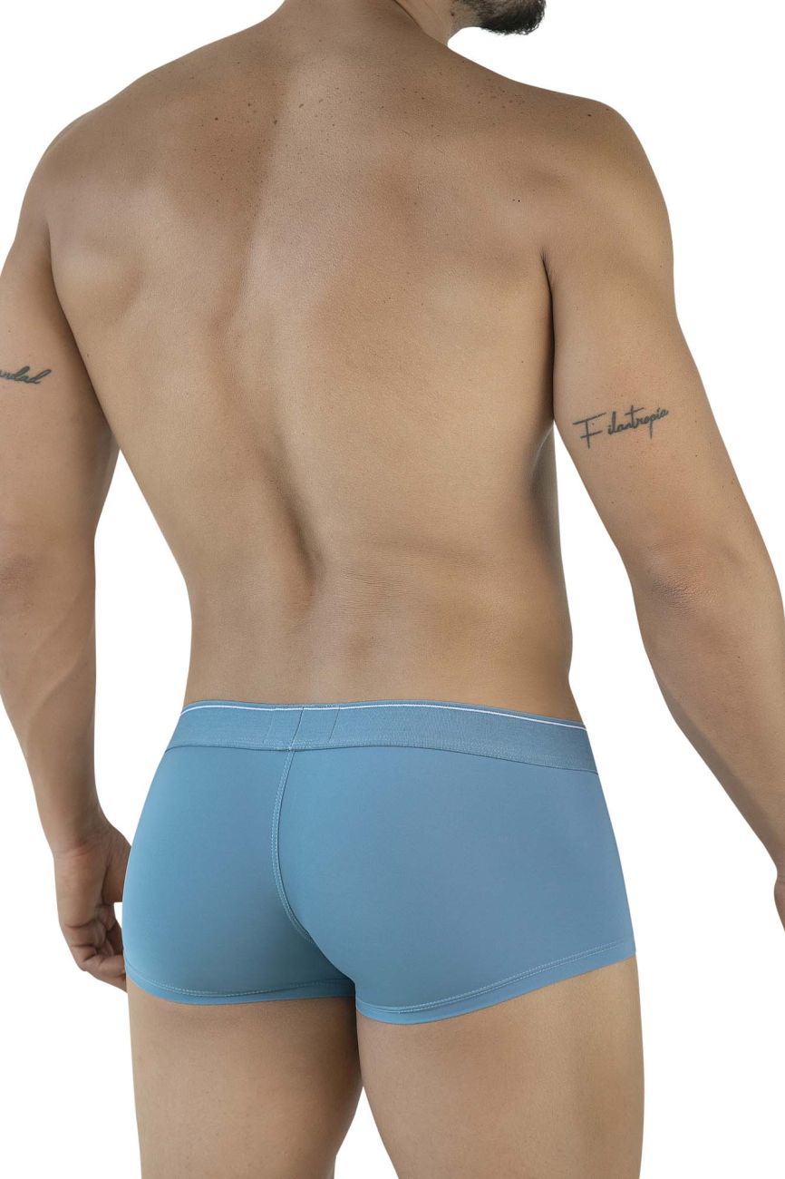 Clever Moda Men's Underwear 2042 Mendoza Trunks Color Blue