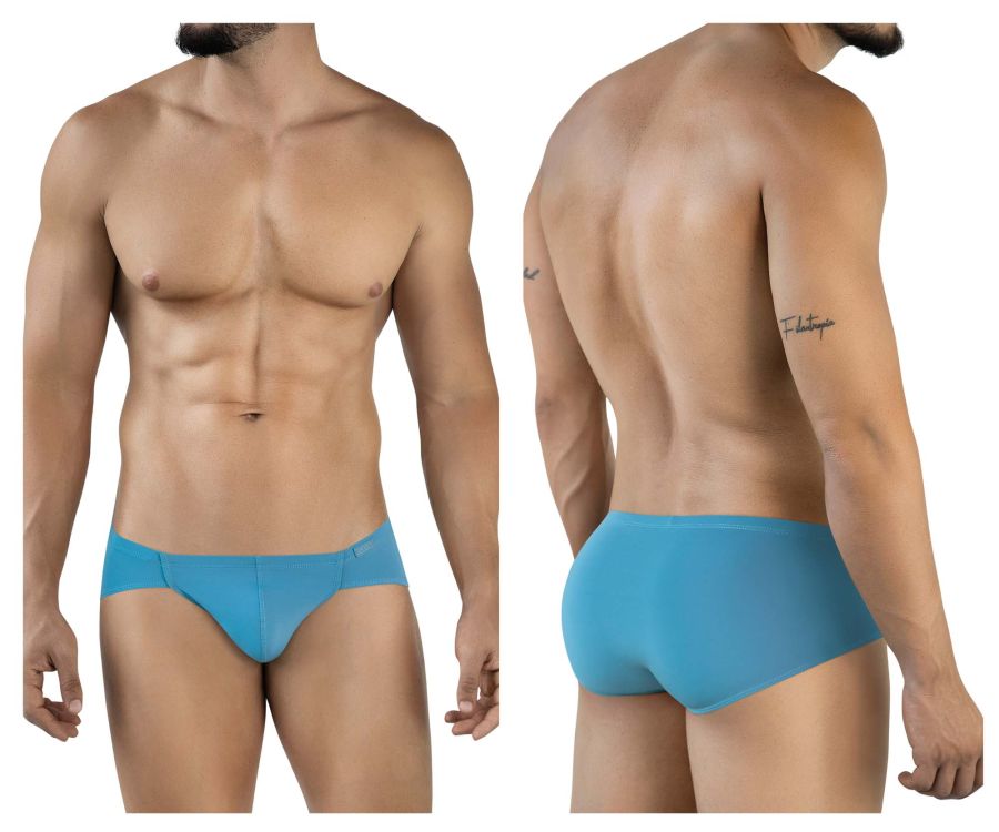 Clever Moda Men's Underwear 2043 Mendoza Briefs Color Blue