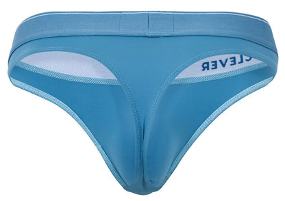 Clever Moda Men's Underwear 2044 Mendoza Thongs Color Blue