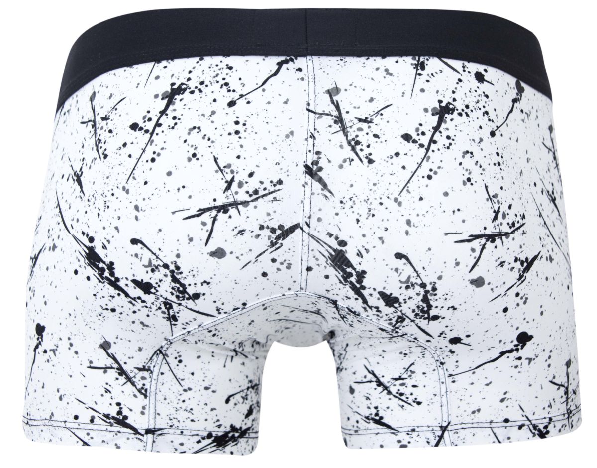 Clever Moda Men's Underwear 2050 Brochazos Trunks Color Black