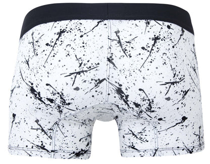 Clever Moda Men's Underwear 2050 Brochazos Trunks Color Black