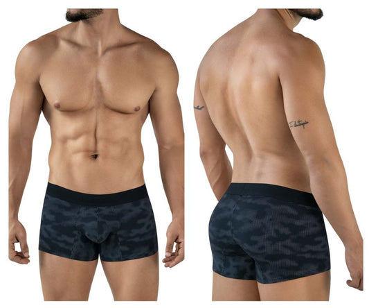 Clever Moda Men's Underwear 2052 Militar Trunks Color Black
