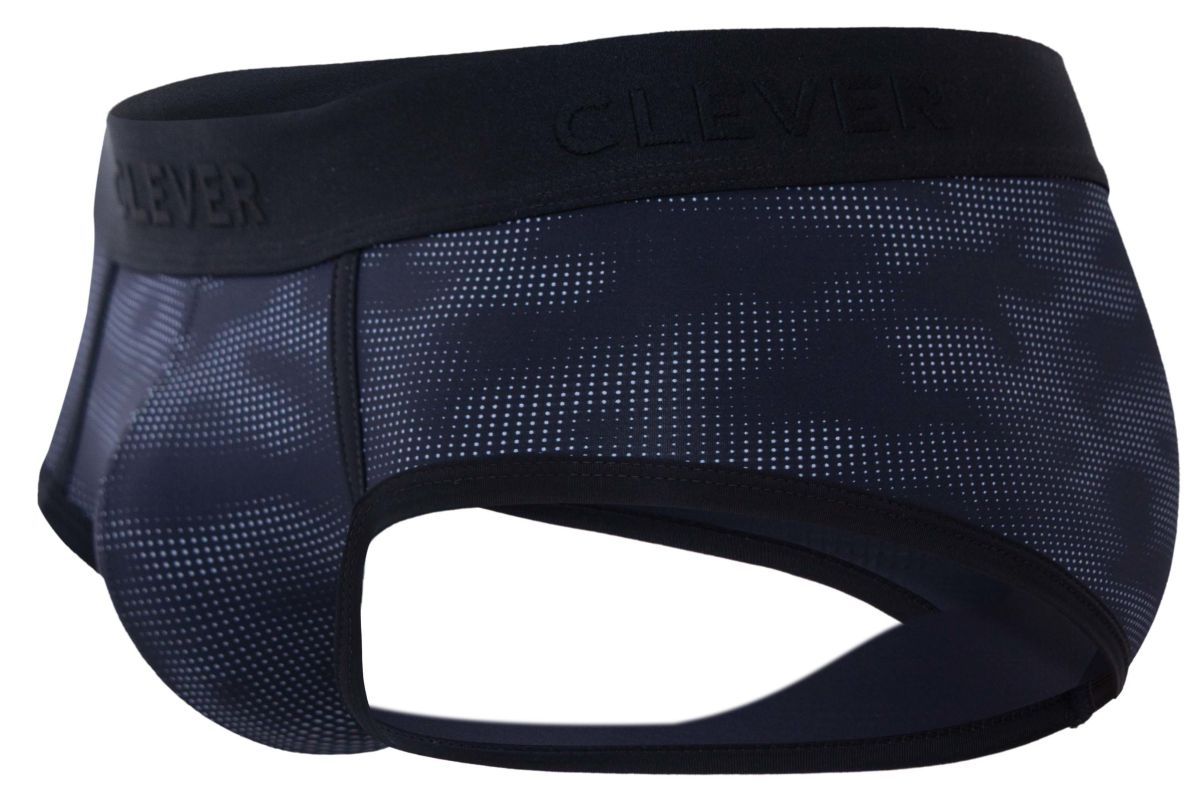 Clever Moda Men's Underwear 2053 Militar Briefs Color Black