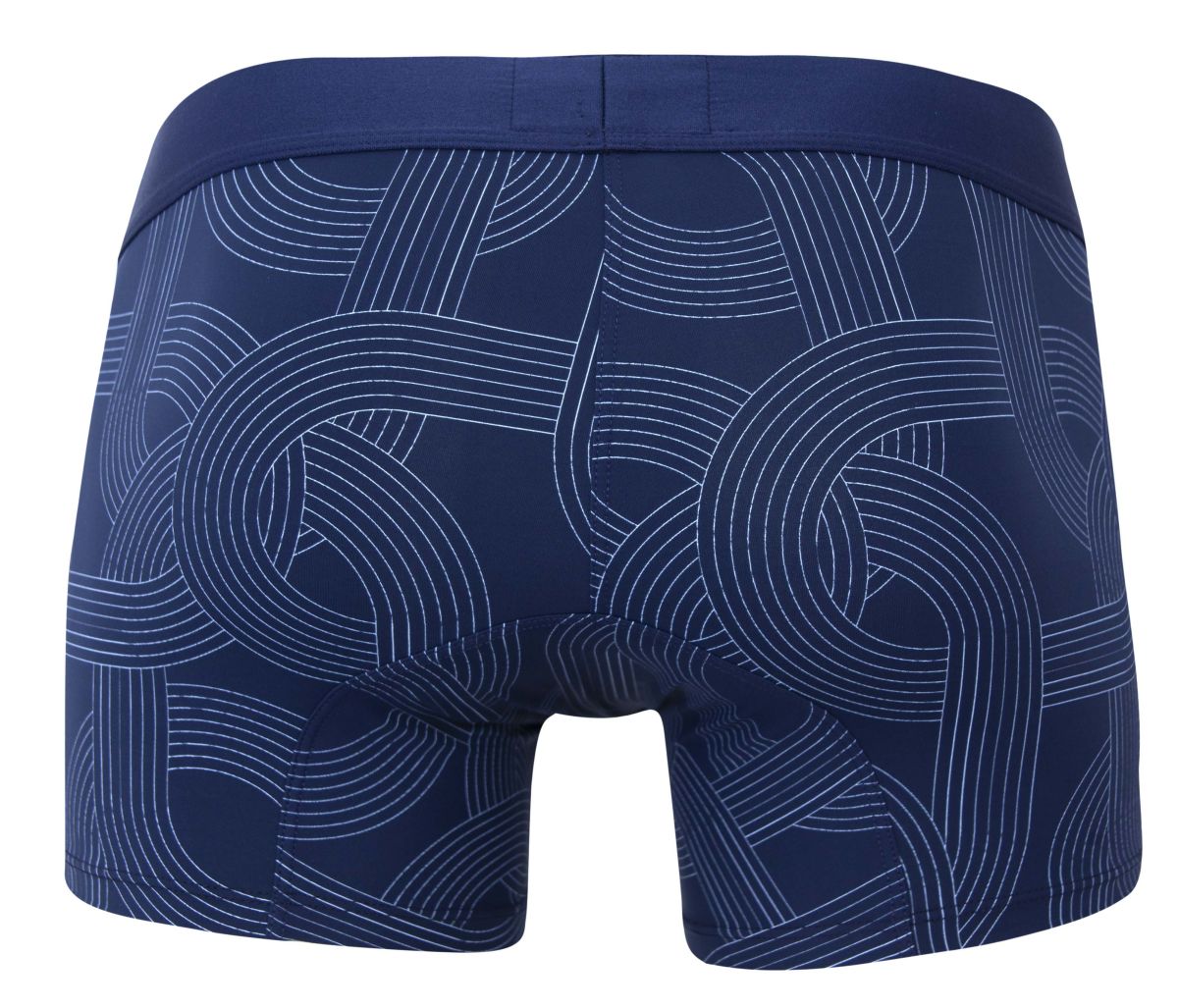 Clever Moda Men's Underwear 2054 Navy Trunks Color Dark Blue