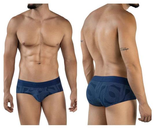 Clever Moda Men's Underwear 2055 Navy Briefs Color Dark Blue