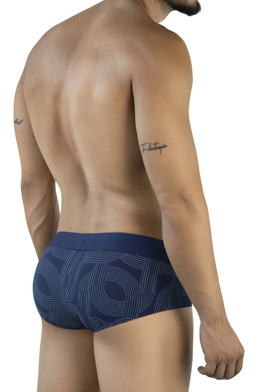 Clever Moda Men's Underwear 2055 Navy Briefs Color Dark Blue