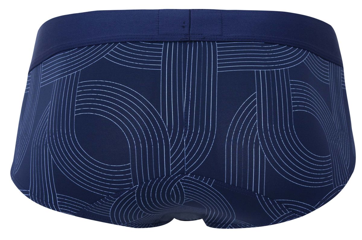 Clever Moda Men's Underwear 2055 Navy Briefs Color Dark Blue