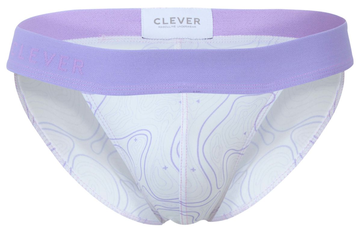 Clever Moda Men's Underwear 2057 Maze Bikini Color Lilac