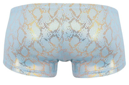 Clever Moda Men's Underwear 2061 Diamond Trunks Color Blue