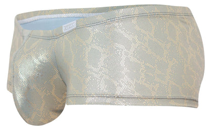 Clever Moda Men's Underwear 2061 Diamond Trunks Color Gold