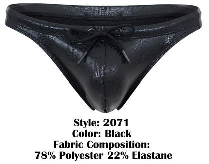 Gorgona Black Swim Thong - view 8