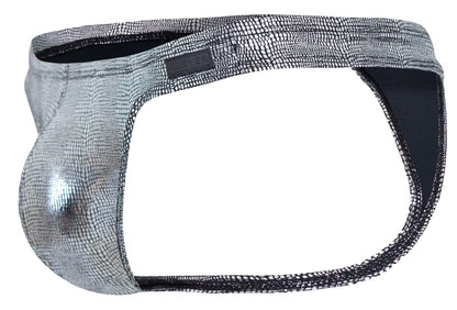 Clever Moda Men's Underwear 2072 Sparkles Thongs Color Black