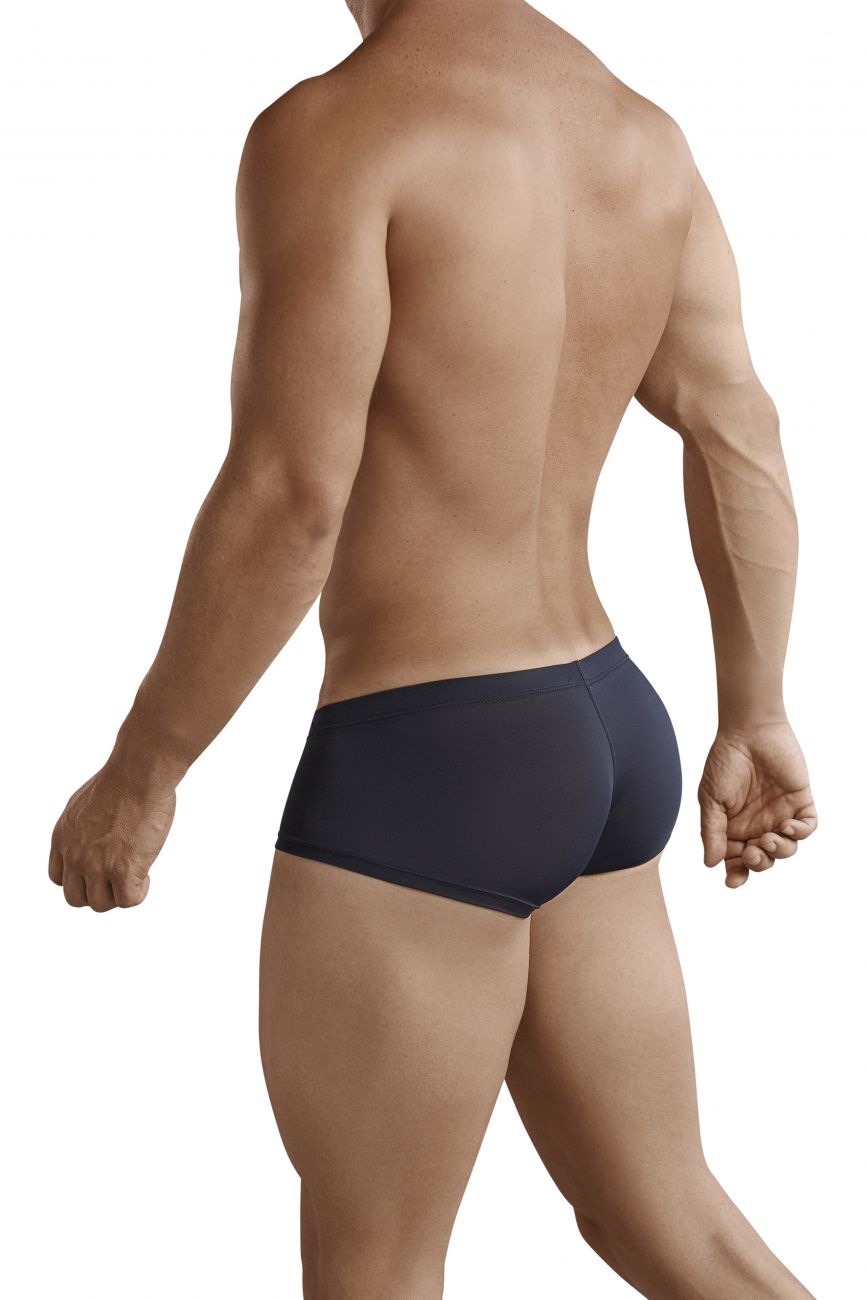 Clever Moda Men's Underwear 229924 2PK Australian Trunks Color Black-White