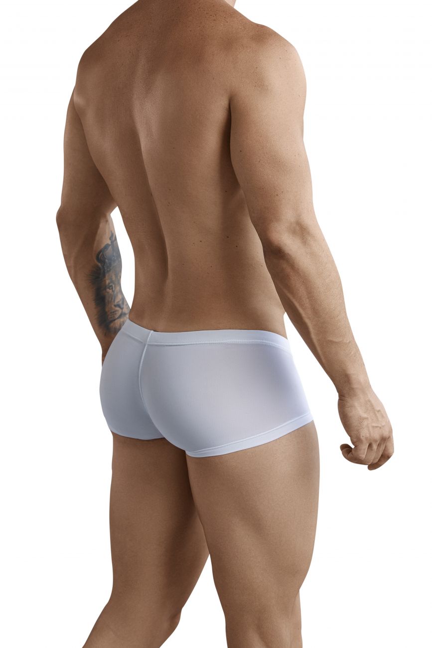 Clever Moda Men's Underwear 229924 2PK Australian Trunks Color Black-White