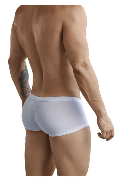 Clever Moda Men's Underwear 2373 Australian Latin Boxer Briefs Color White